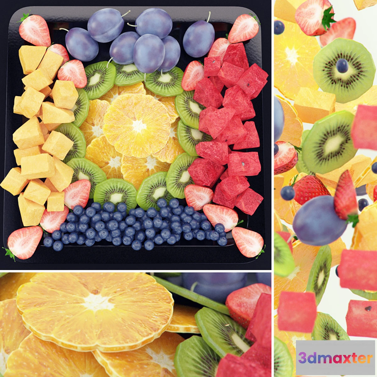 1277668 - Fruity Set 3D Max