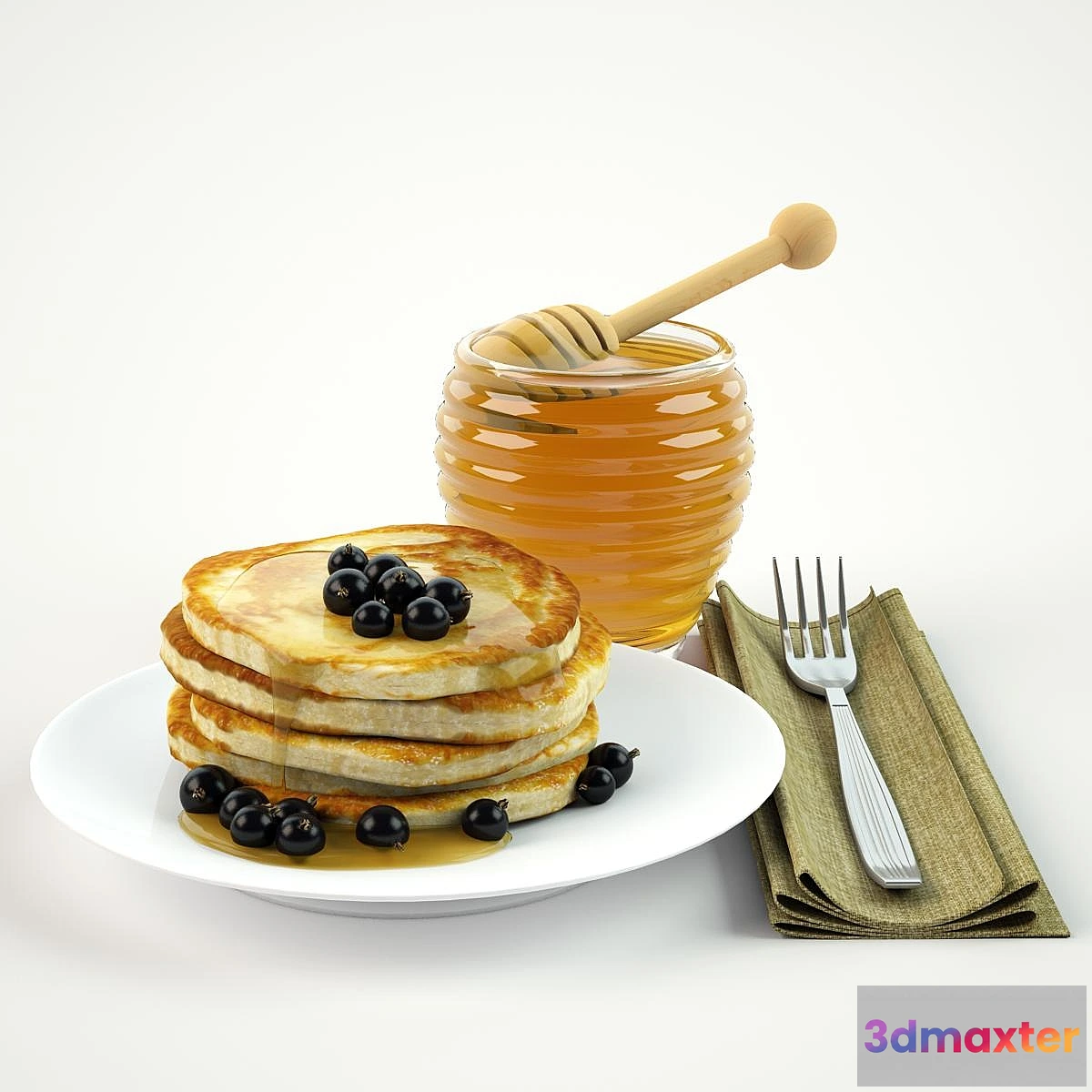 1283864 - Pancakes - No.2 3D Max