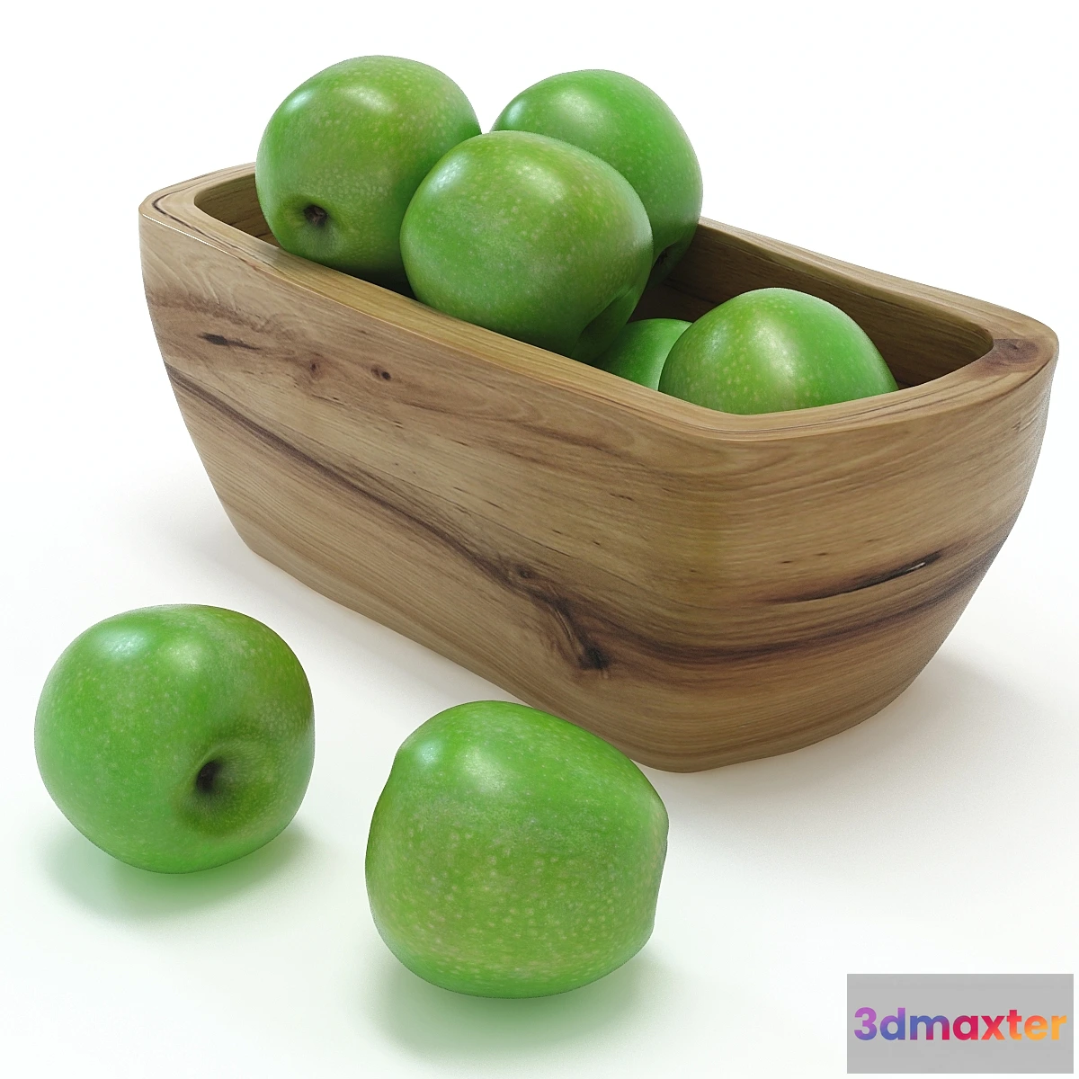 1285070 - green apples 3D Max