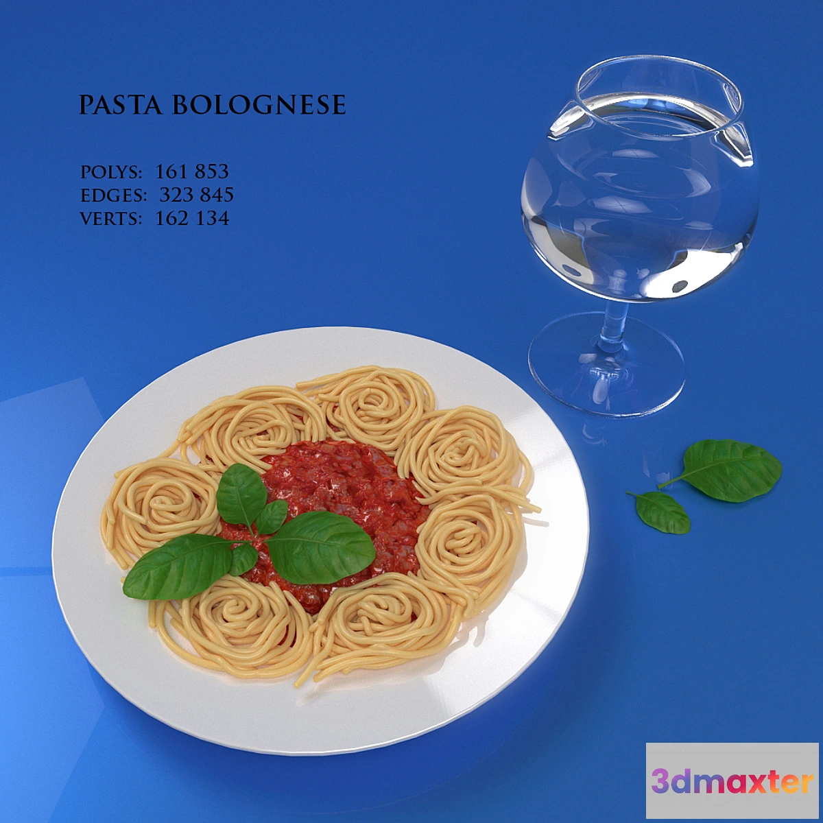 1285960 - Pasta bolognese 3D Max