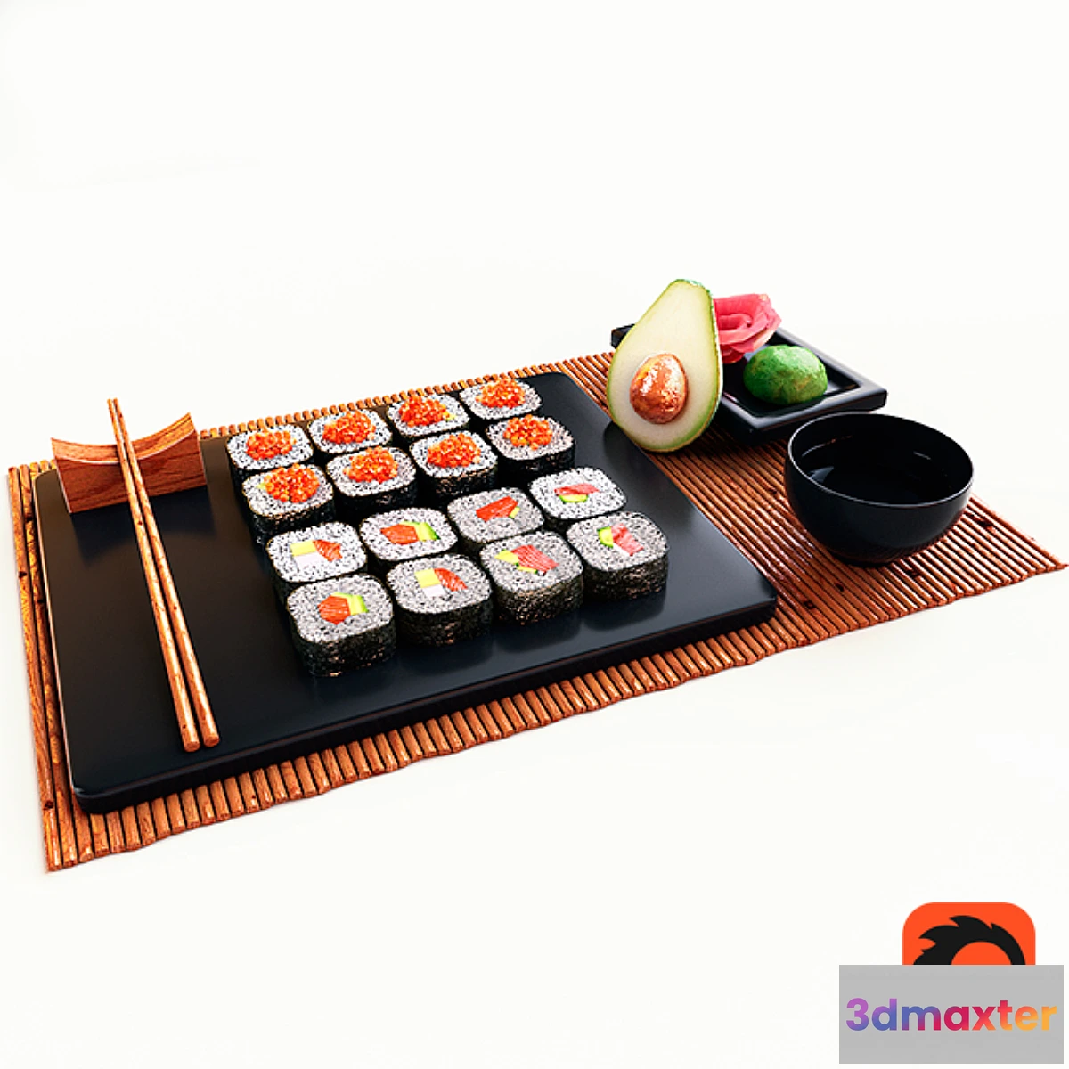 1289410 - Sushi 3D Max