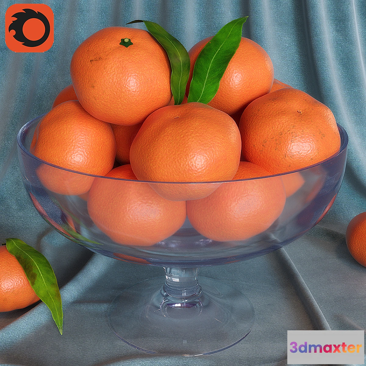 1290495 - tangerines 3D Max