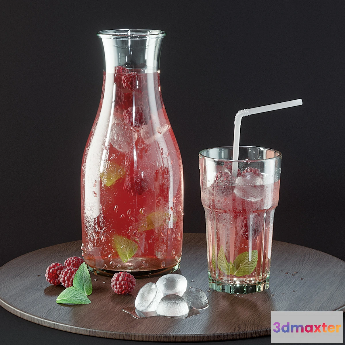 1295219 - Raspberry Lemonade 3D Max