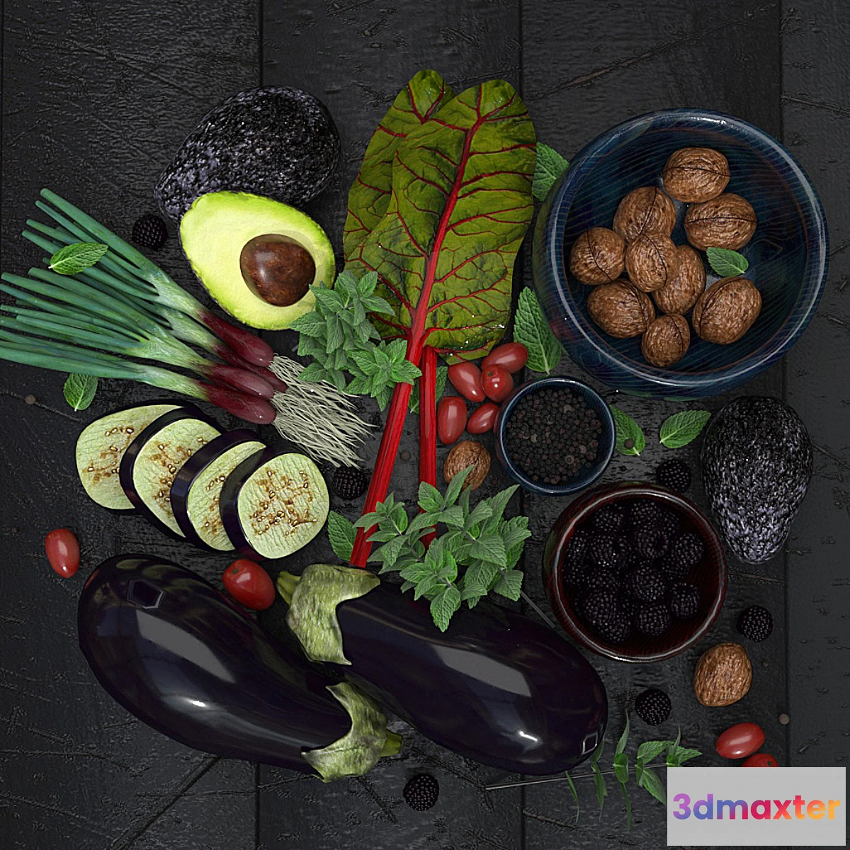 1303203 - Vegetables - No.2 3D Max