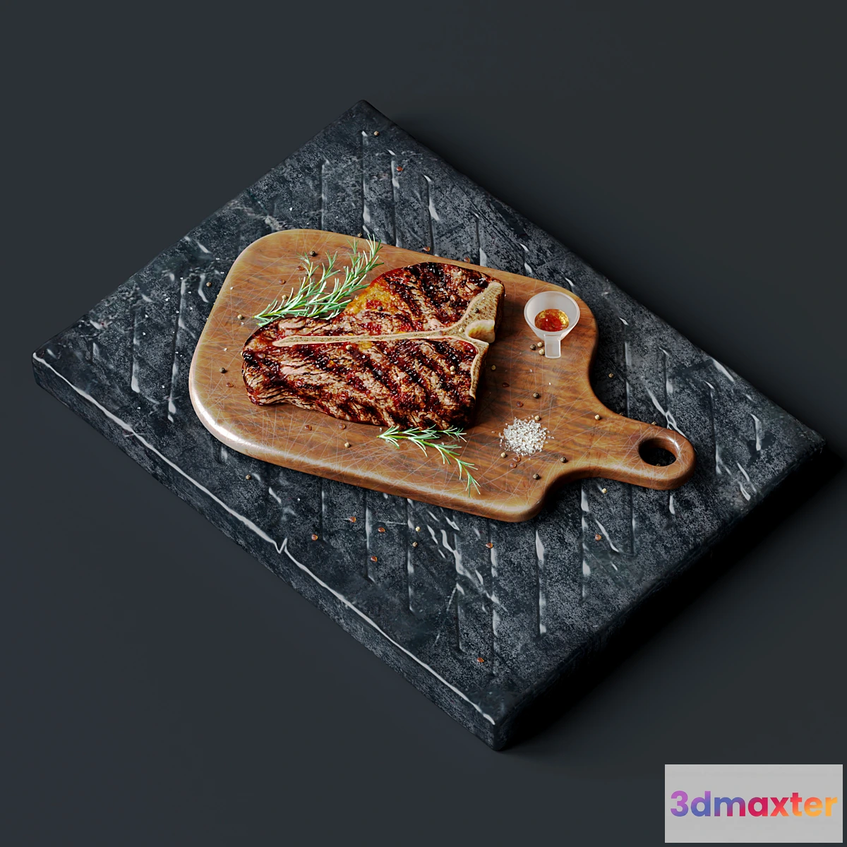 1305604 - Steak - No.2 3D Max