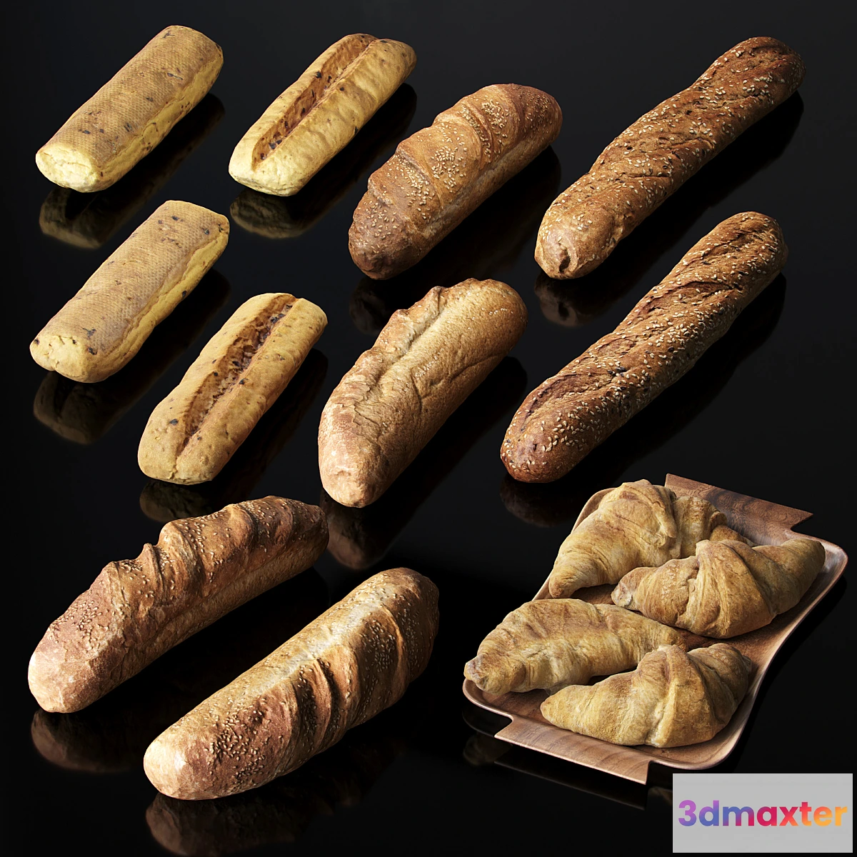 1306881 - Bakery Set v2 3D Max