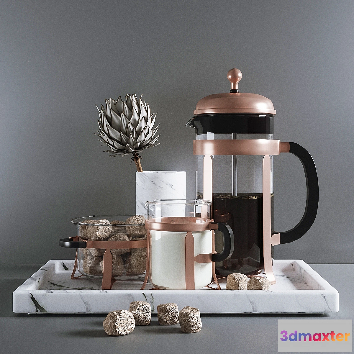 1314940 - Set Crate and Barrel 3D Max