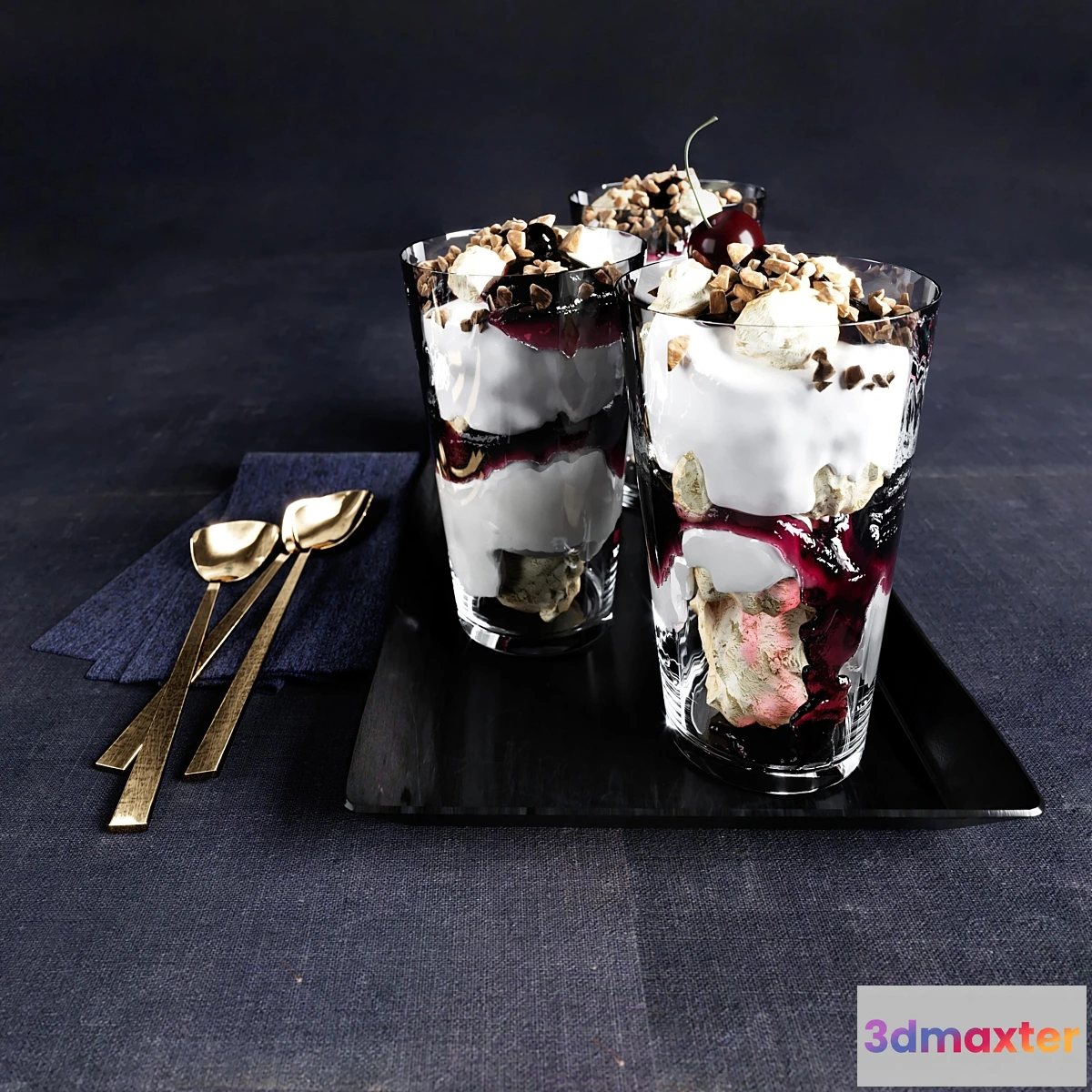 1348976 - Cherry mess 3D Max