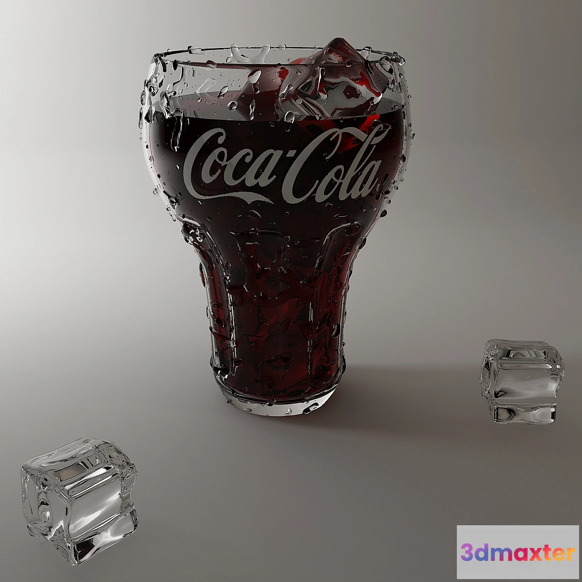 1349124 - coca cola 3D Max