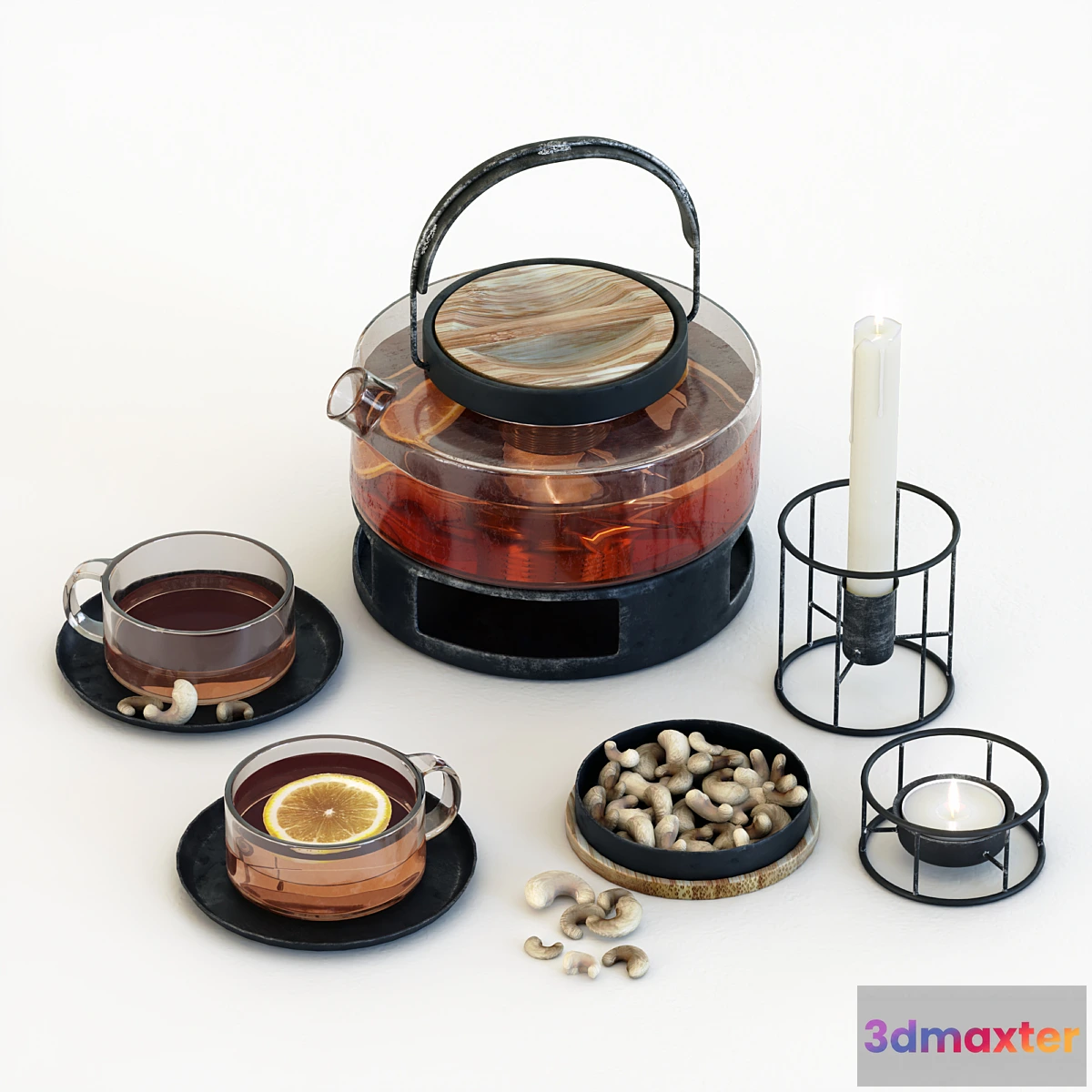 1353380 - Tea Set # 3 3D Max