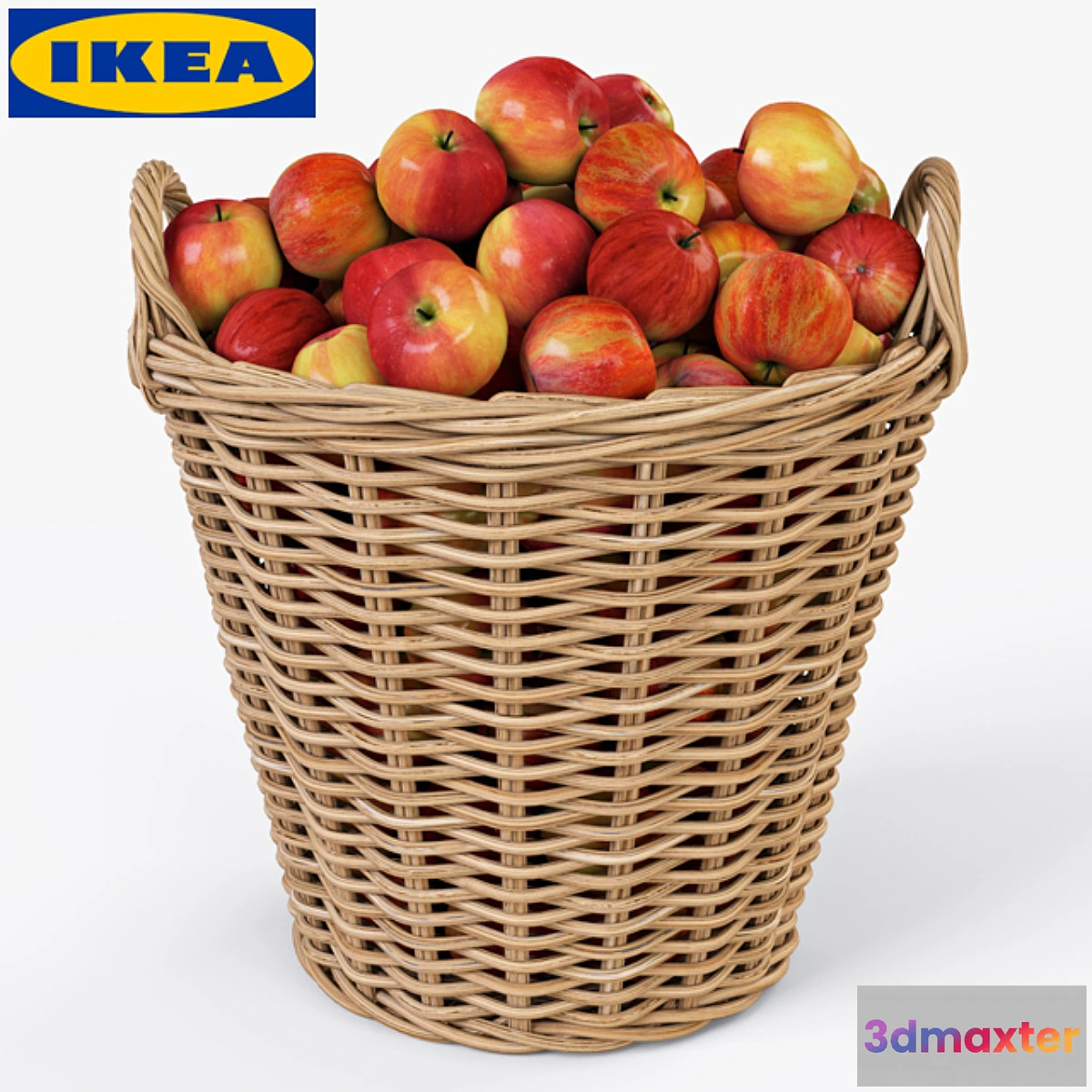 1392052 - IKEA Shopping NIPPRIG with apples 3D Max
