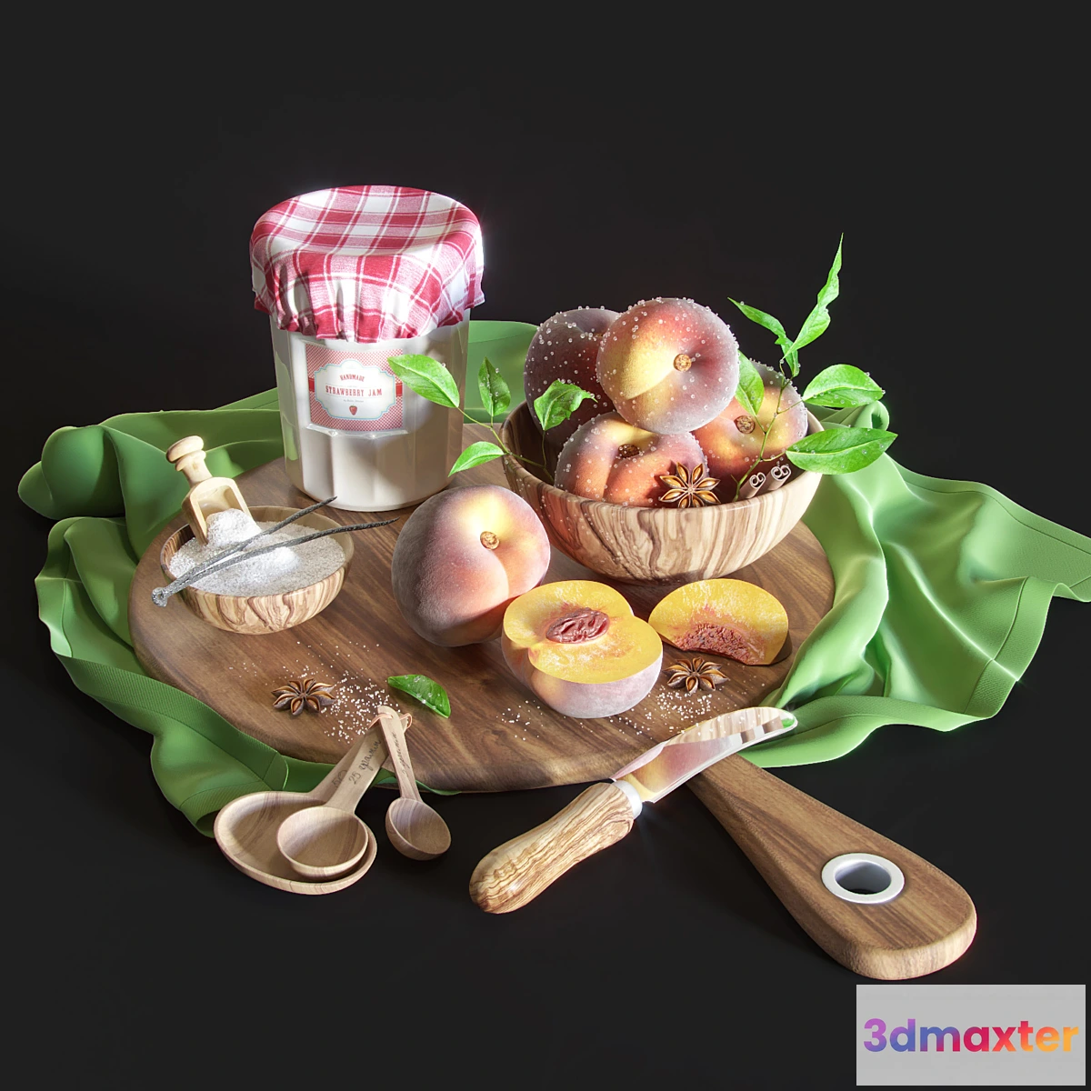 1395306 - Peach 3D Max