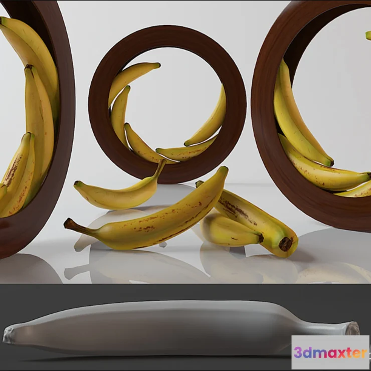 1396128 - bananas 3D Max