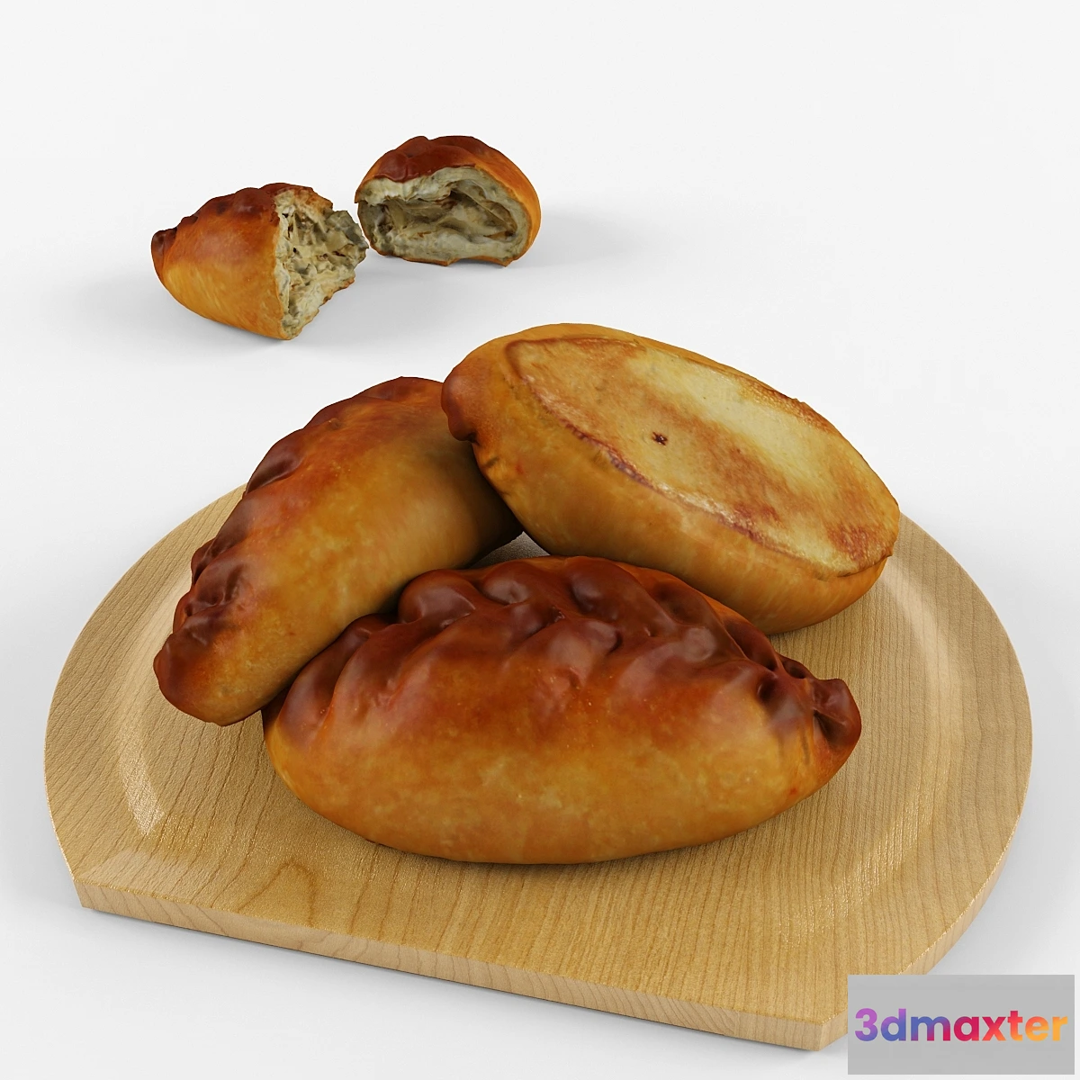 1398024 - Patty with cabbage 3D Max