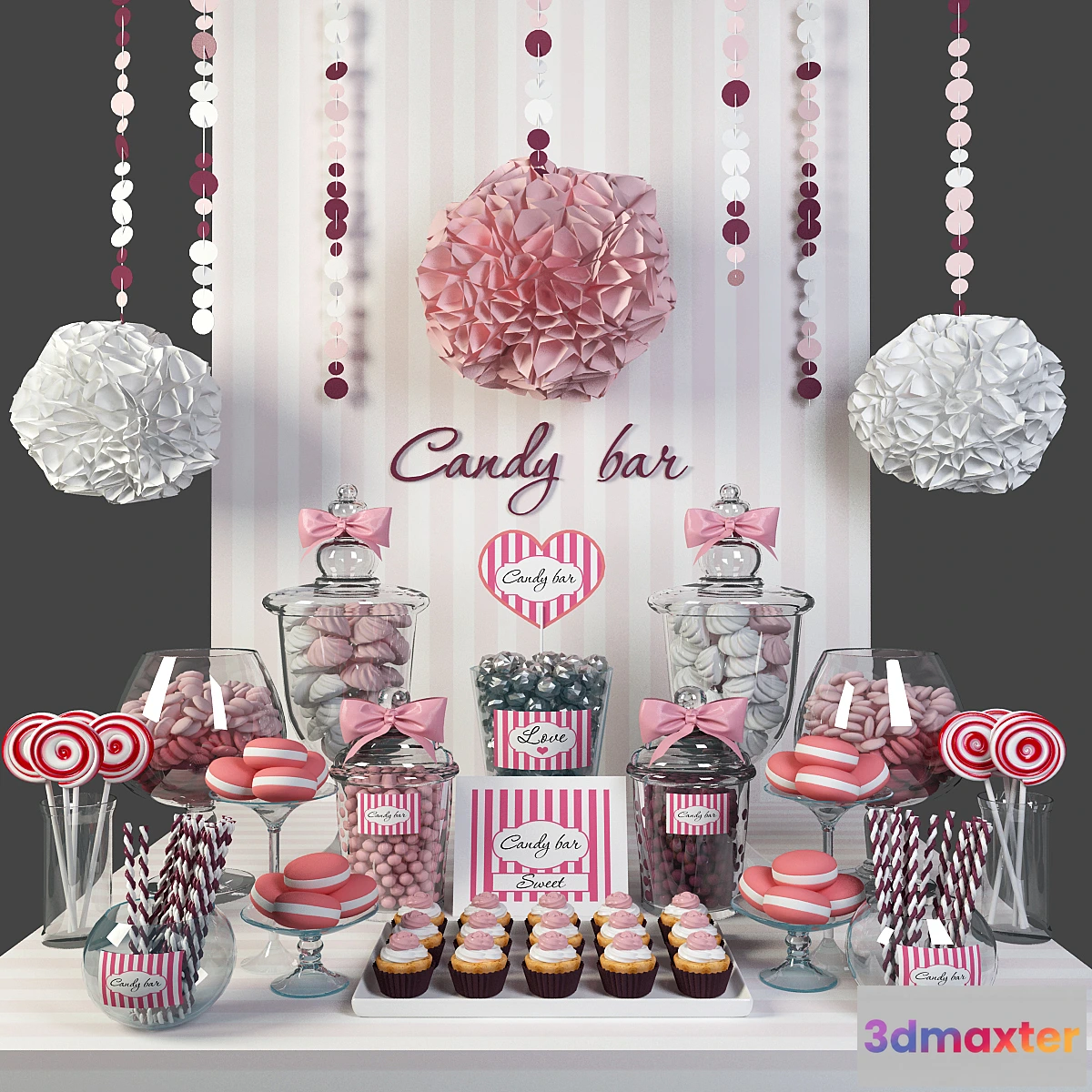 1398828 - Candy bar v2 3D Max