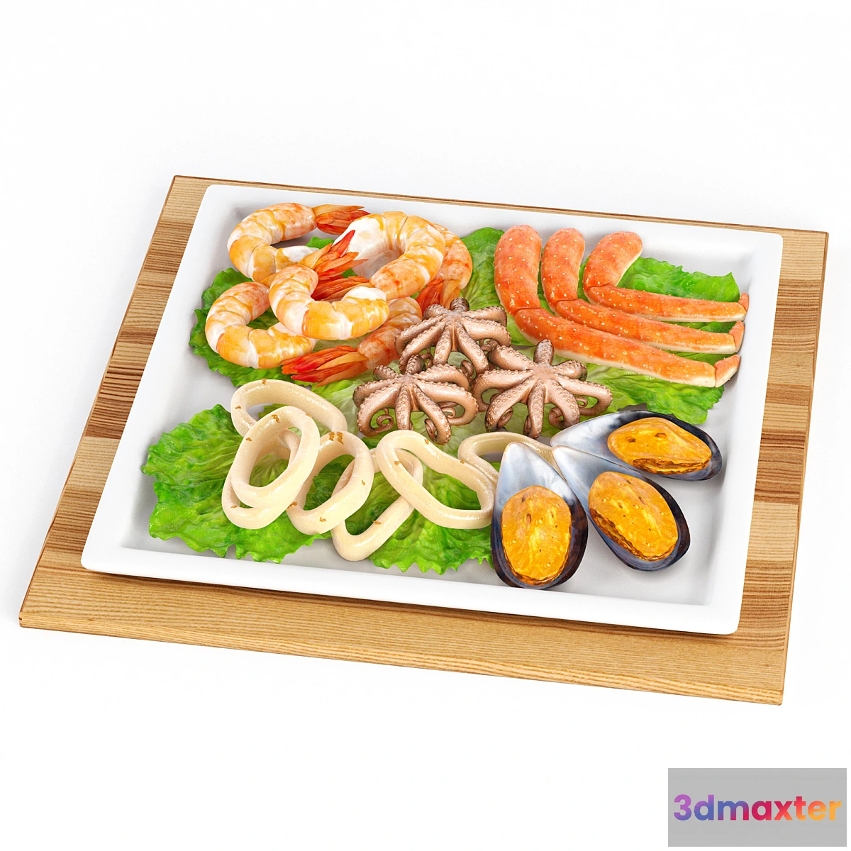 1399336 - Seafood for breakfast 3D Max