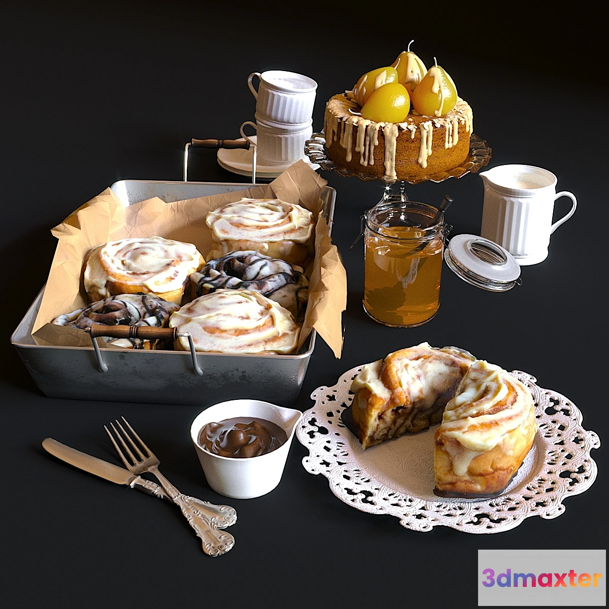 1401212 - Cinnabon 3D Max