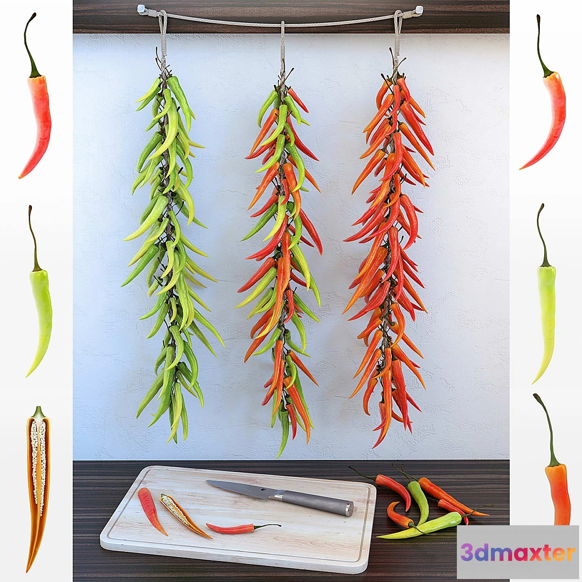 1401374 - Bitter pepper 3D Max