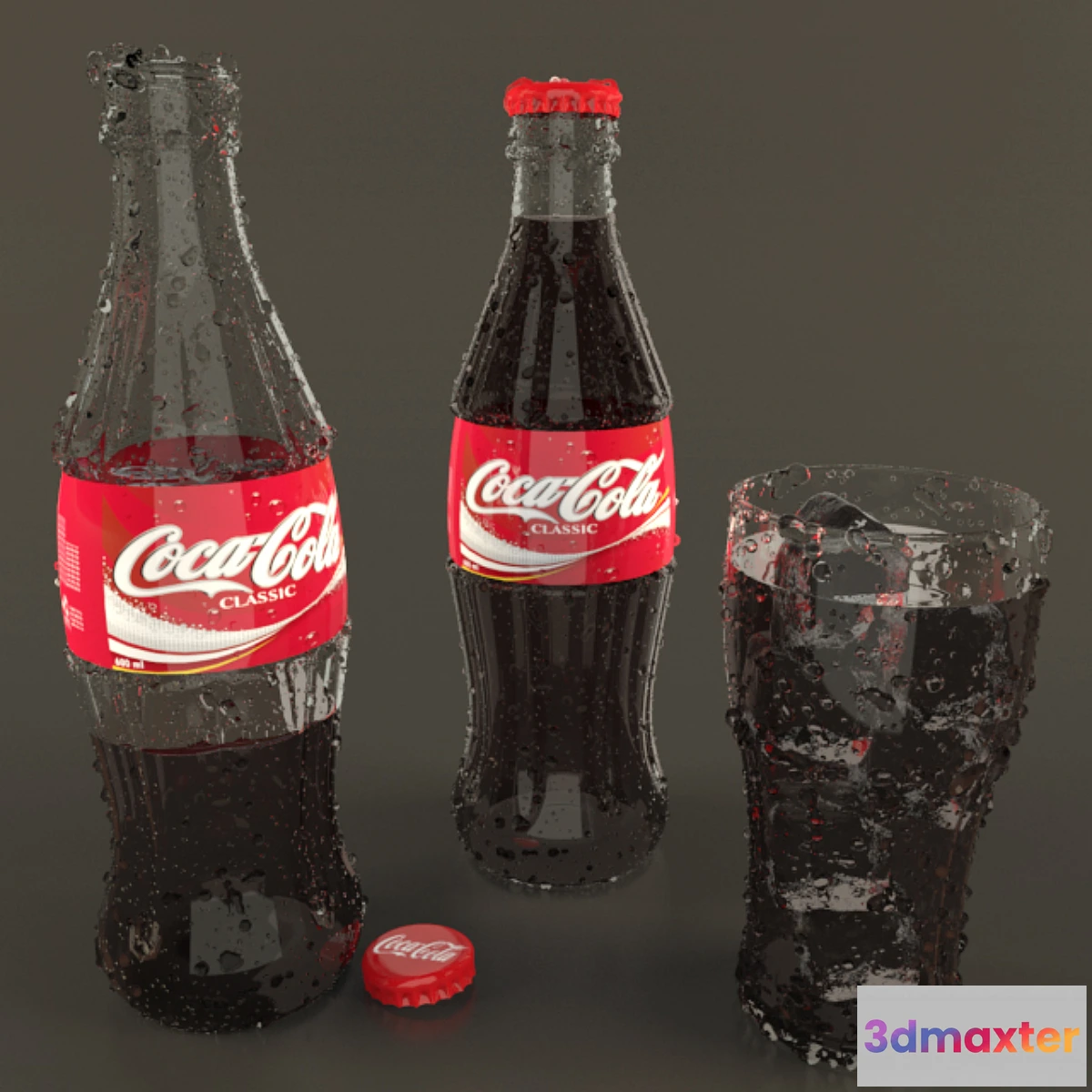 1401608 - Coca-Cola 3D Max