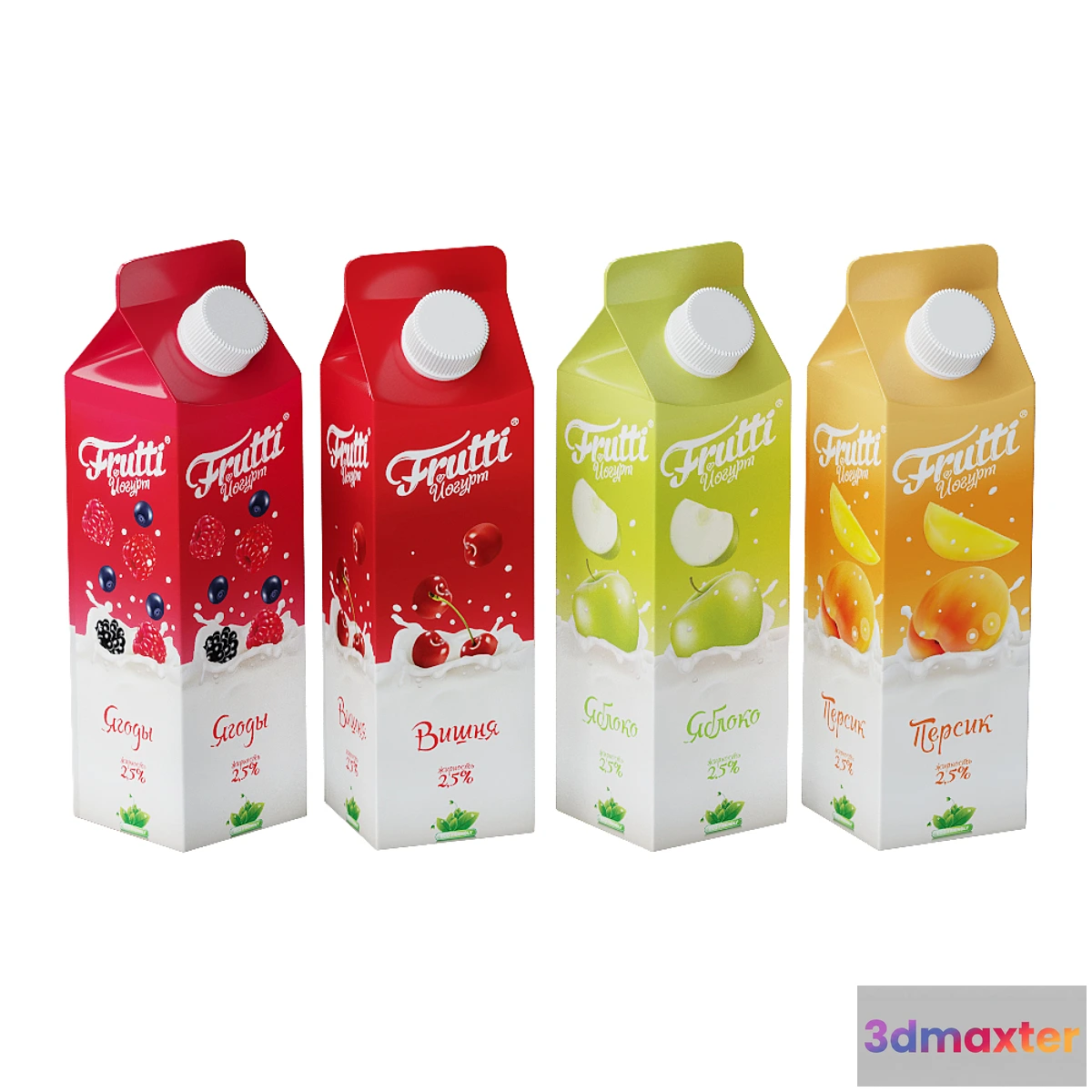 1403252 - frutti_yogurts 3D Max