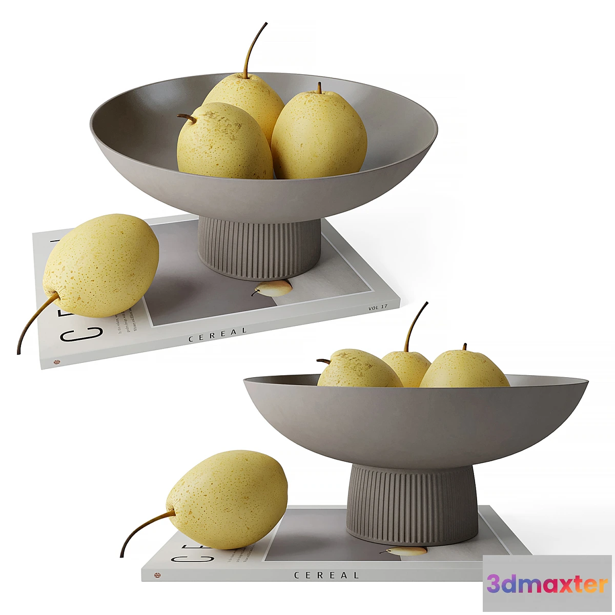1417590 - Poets Dream Fruit Bowl 3D Max