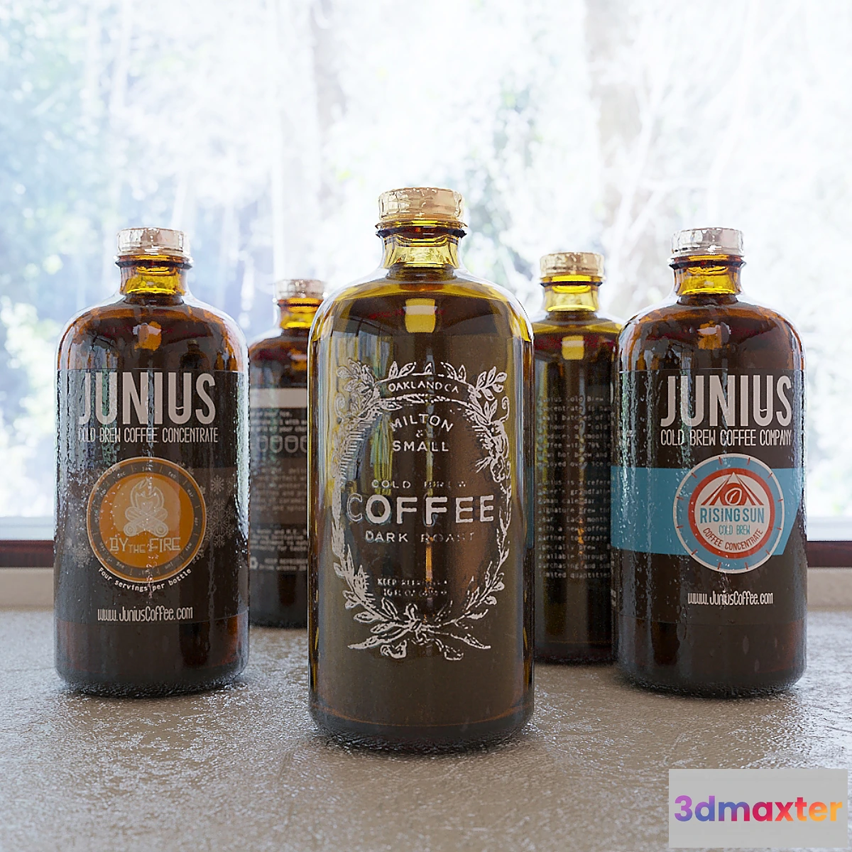 1424392 - Coffee bottle 3D Max