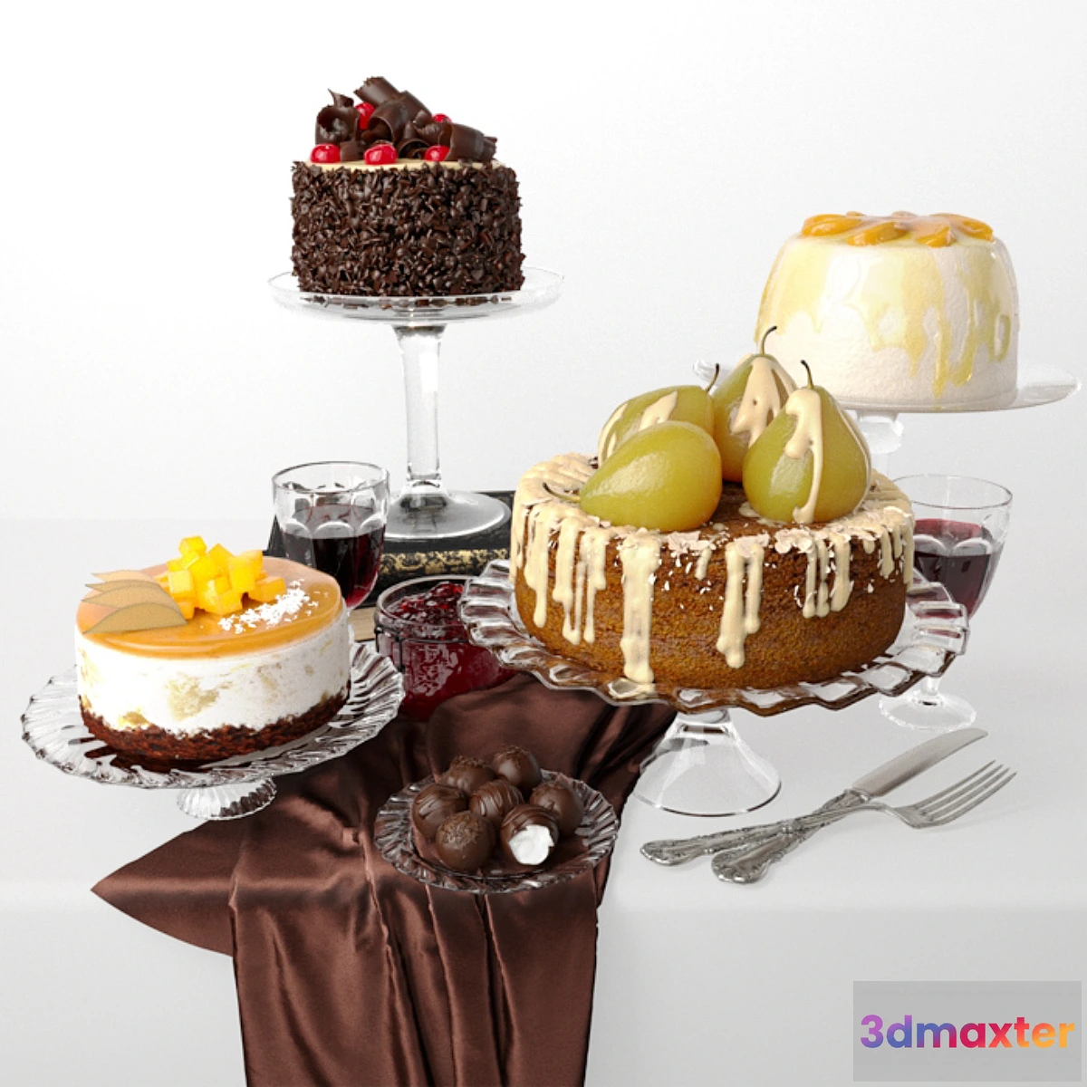 1430298 - Dessert 3D Max