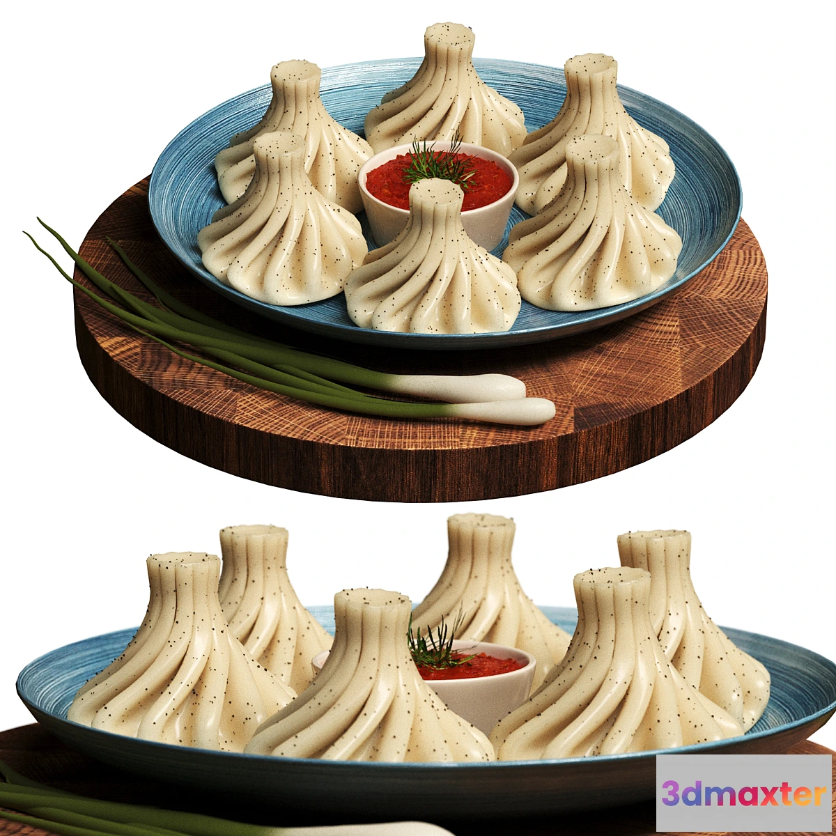 1435184 - Khinkali (remastered) 3D Max