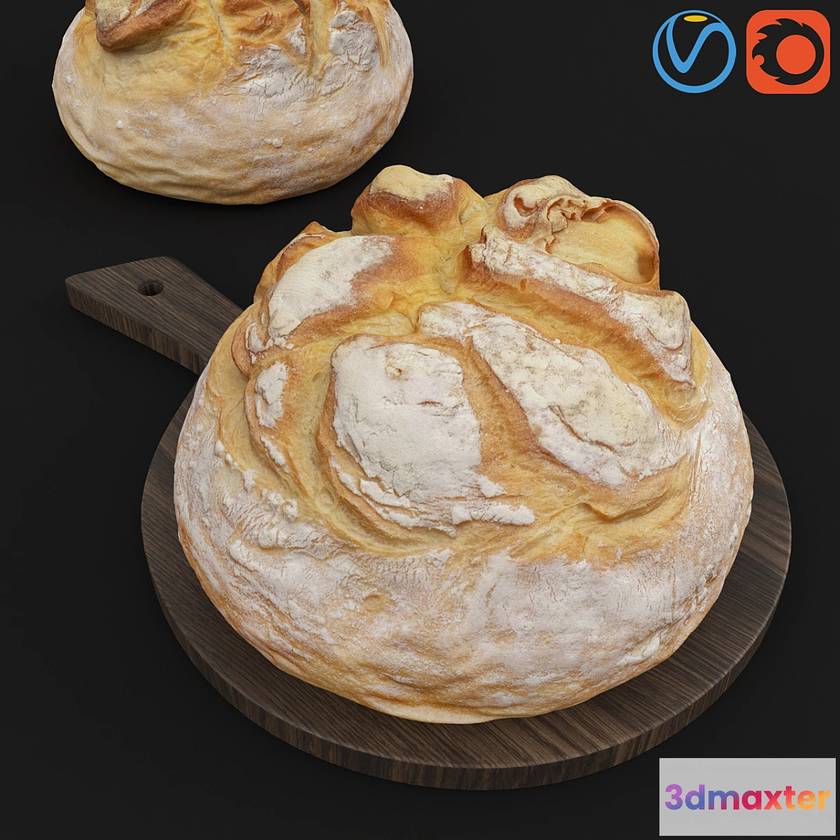 1436726 - HD Realistic Farmer Vulcan Bread 3D Max