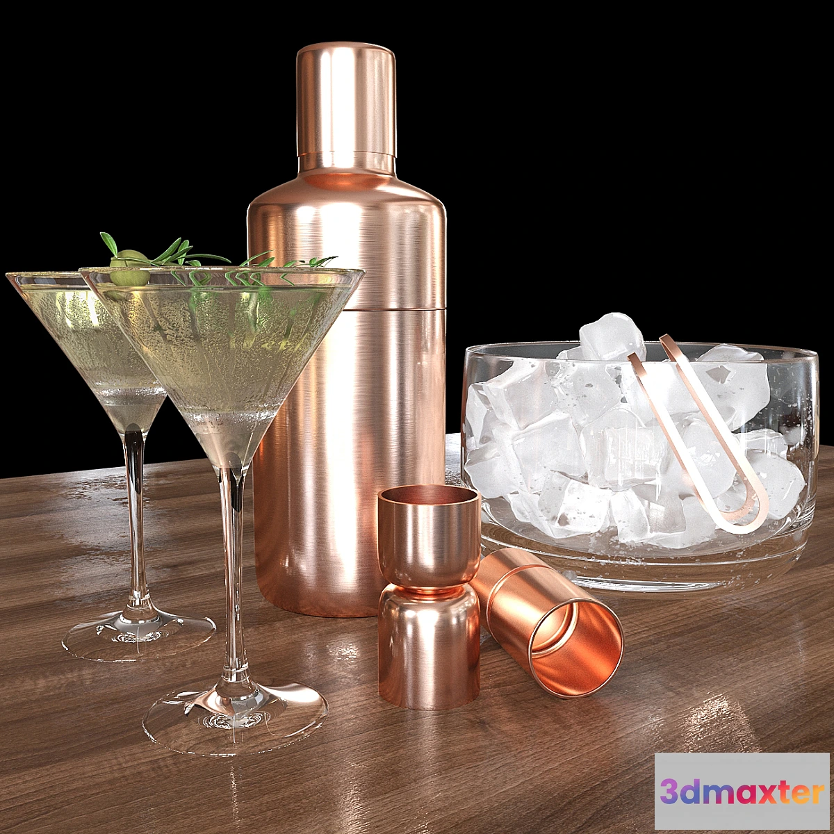1442190 - martini set 3D Max
