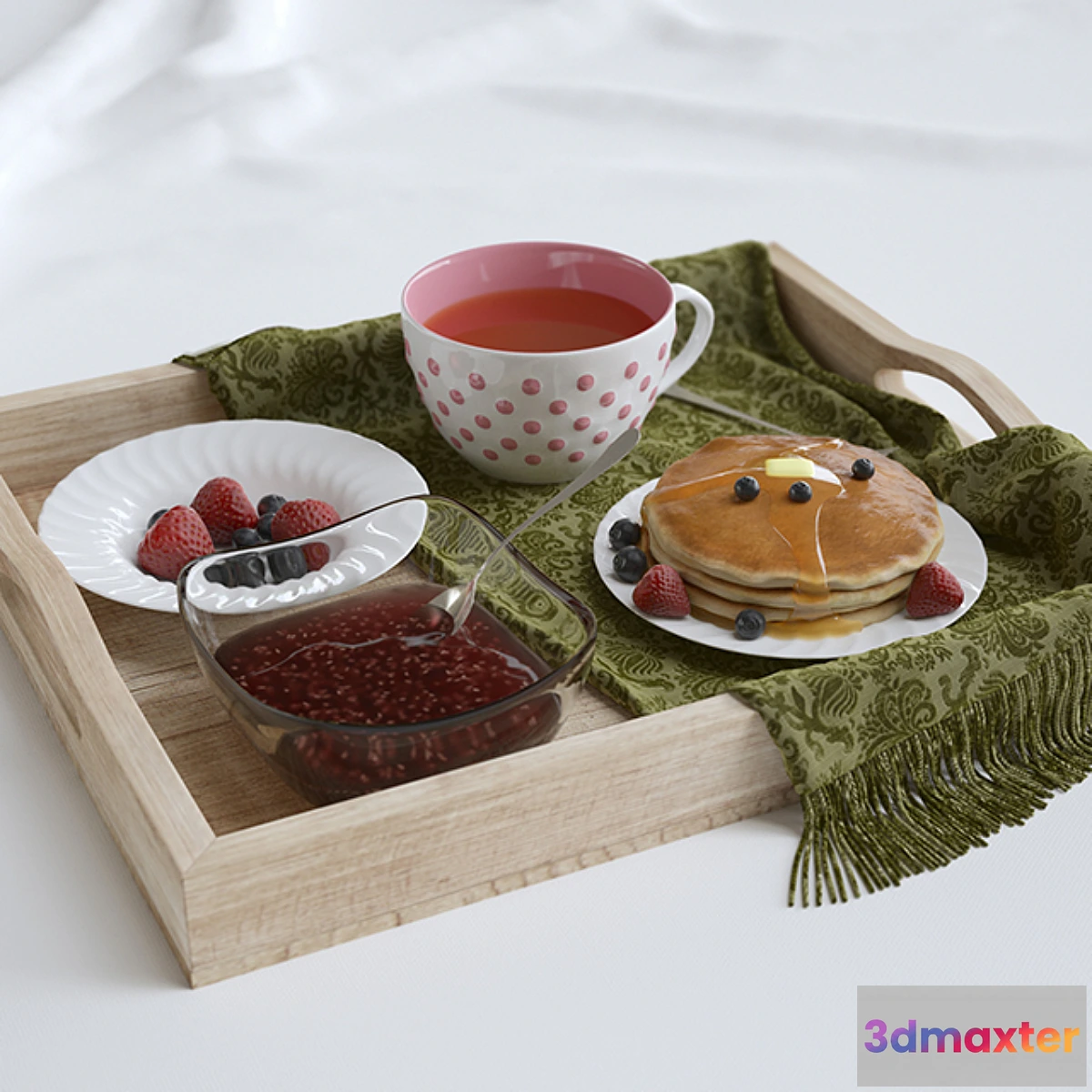 1468234 - Breakfast in bed 3D Max