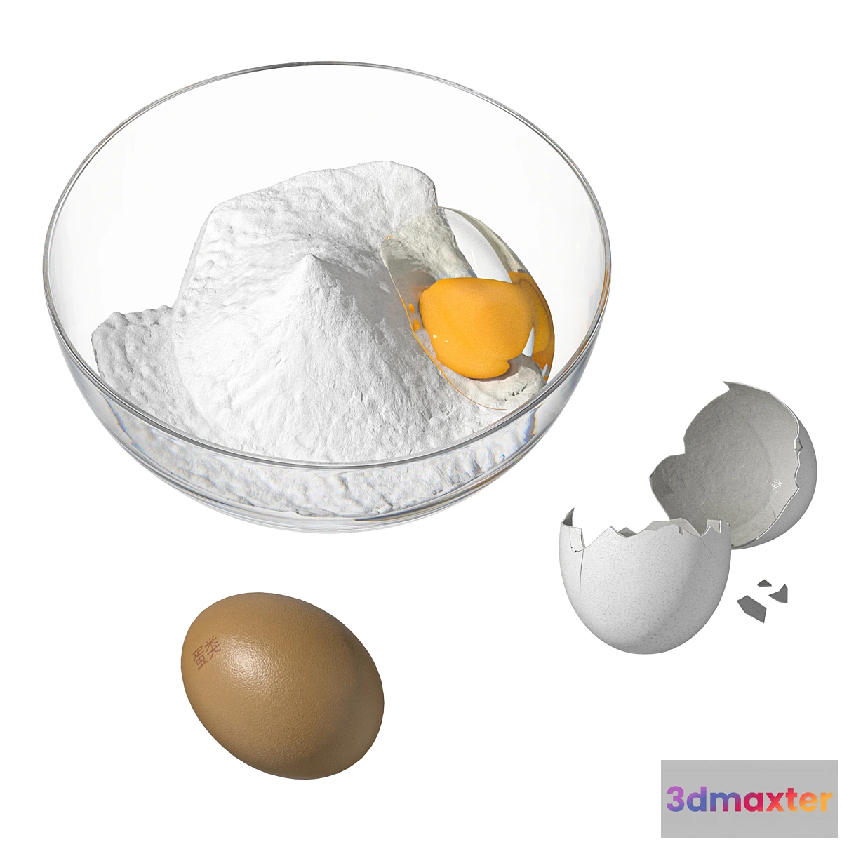 1473558 - Eggs set-3 3D Max
