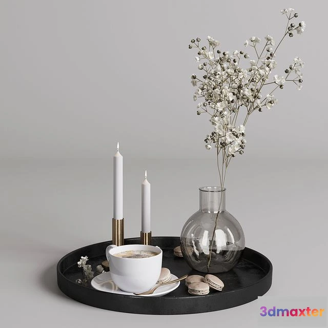 1539064 - Coffee set 02 3D Max