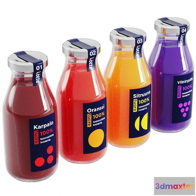 1542893 - Juice lotte 3D Max