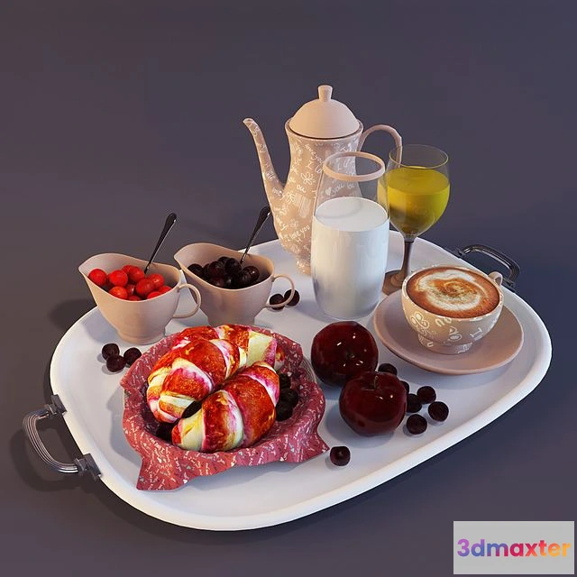 1549815 - Breakfast in bed 2 3D Max