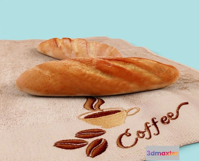 1563950 - Bread 3D Max