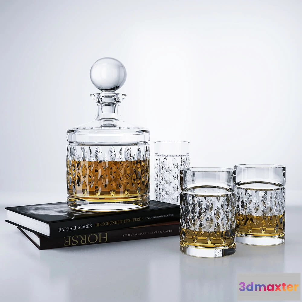 1645124 - kitchen - Set of whisky 67 3D Max