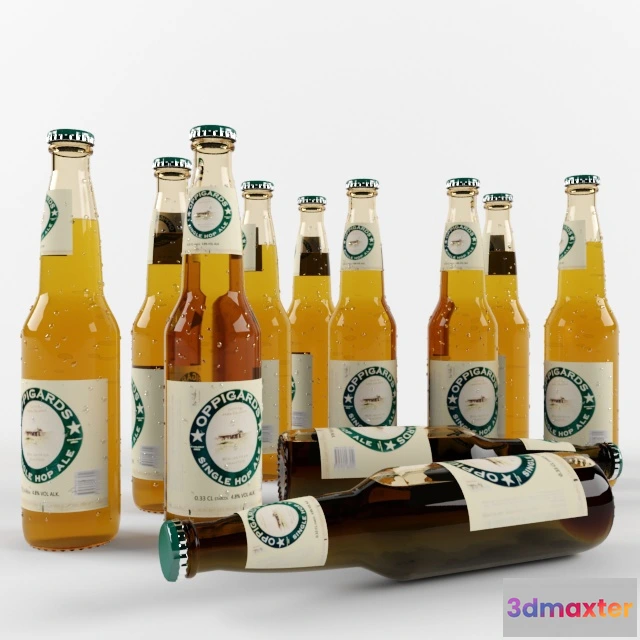 1645134 - kitchen - Bottles set 8 3D Max