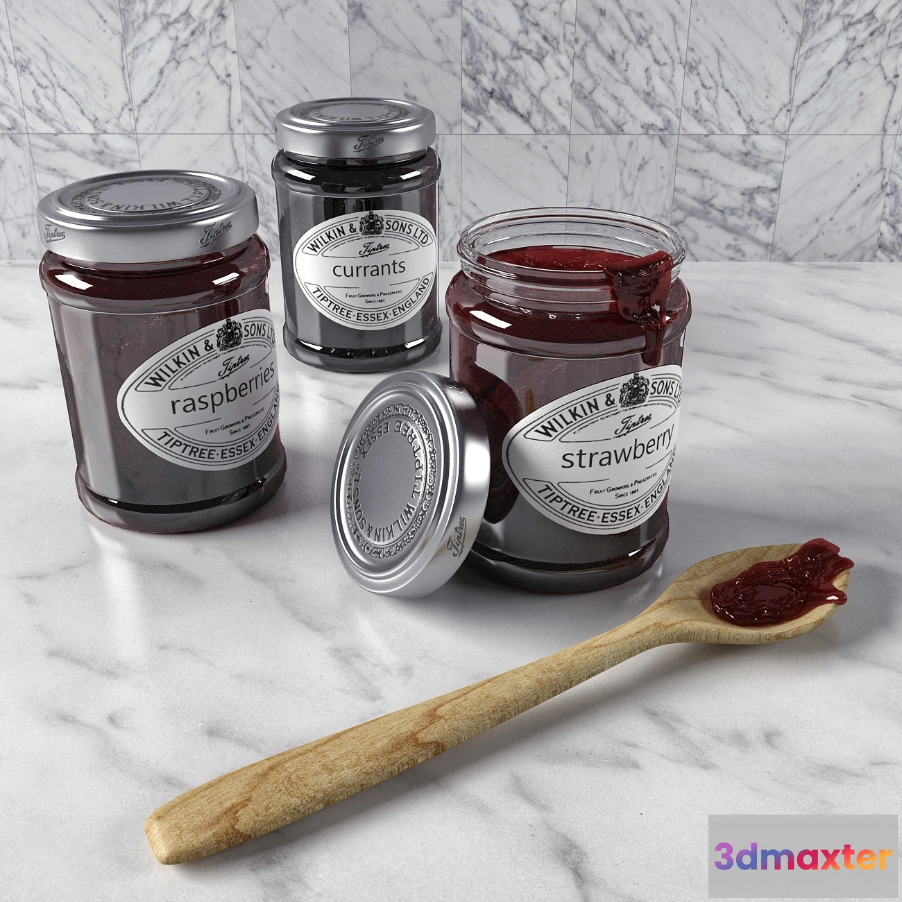 1645140 - kitchen - Set of jam 59 3D Max
