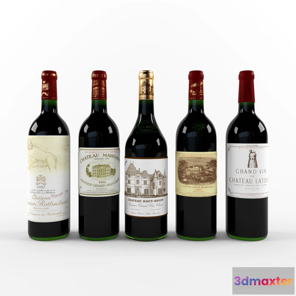 1645180 - kitchen - Bouteille collection 3D Max