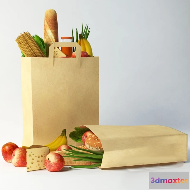 1645204 - kitchen - Food bag 3D Max