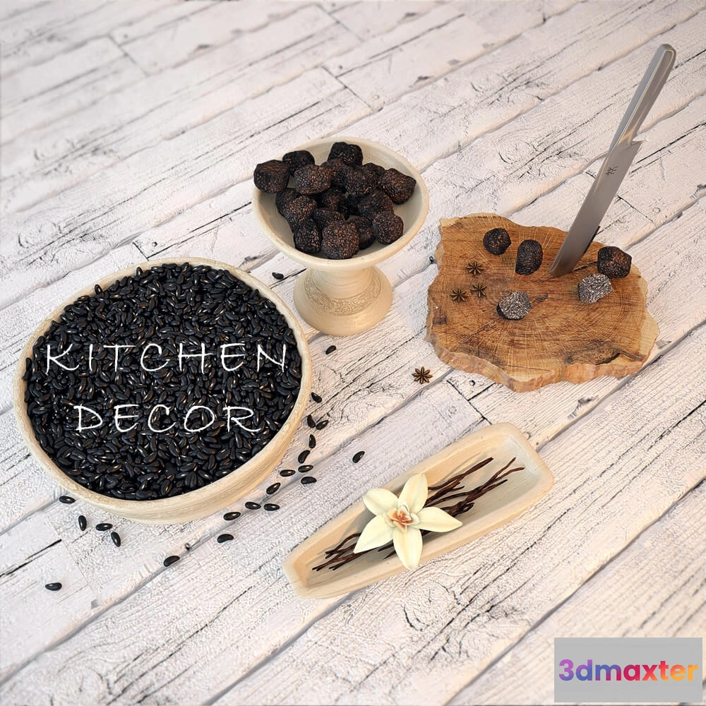 1645206 - kitchen - Kitchen decor 85 3D Max