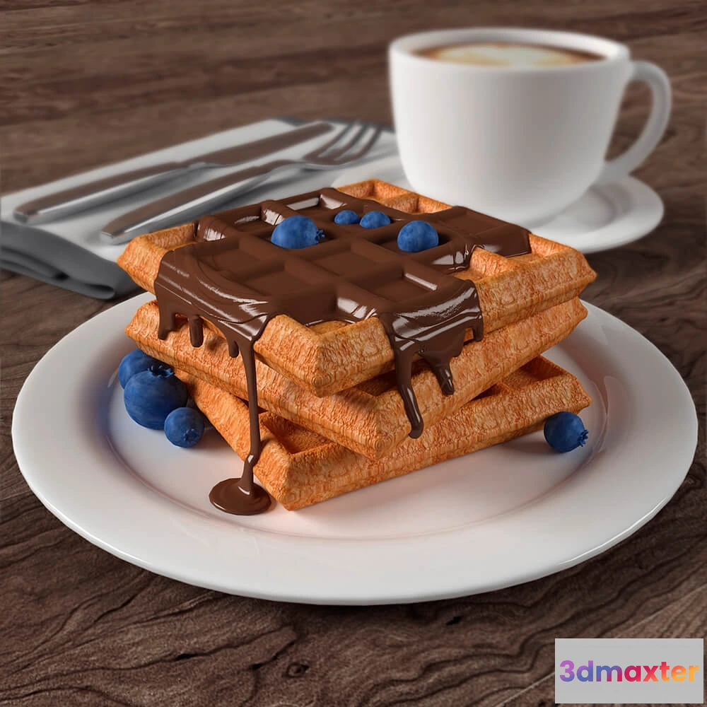 1645224 - kitchen - Breakfast 96 3D Max