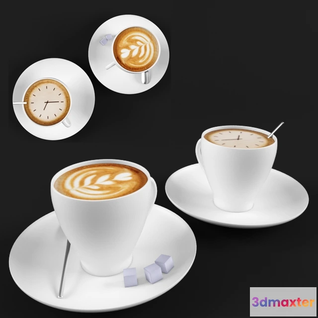 1645230 - kitchen - Cup of coffee 3D Max