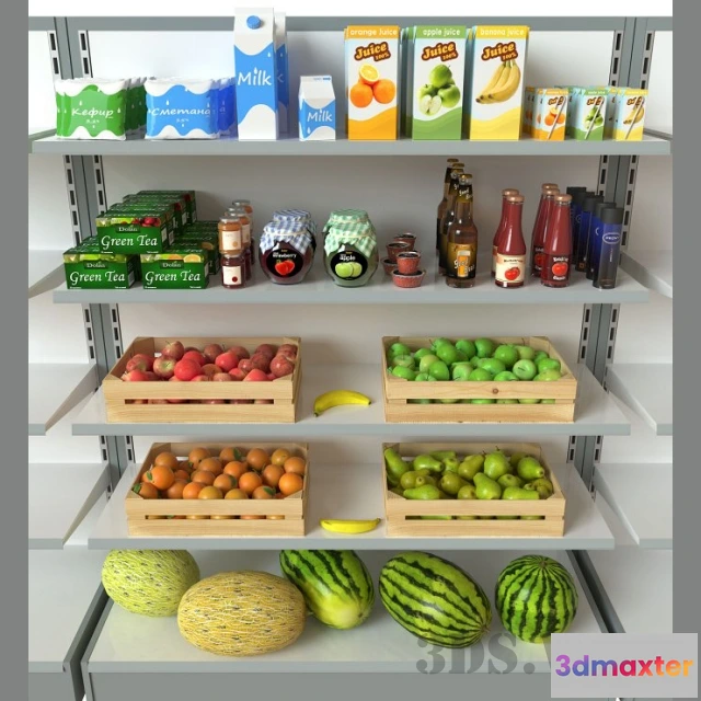 1645360 - kitchen - Food set 3D Max