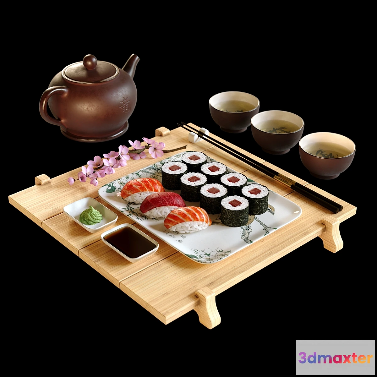 563699 - Sushi Maki (Japanese food set)