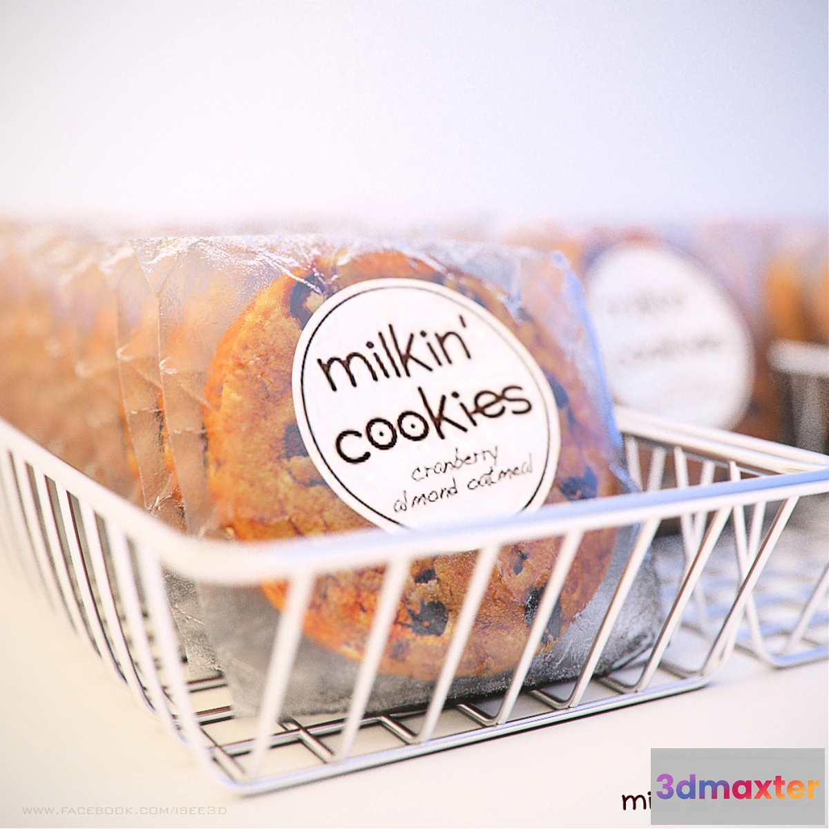 577744 - Milkin Cookies in basket