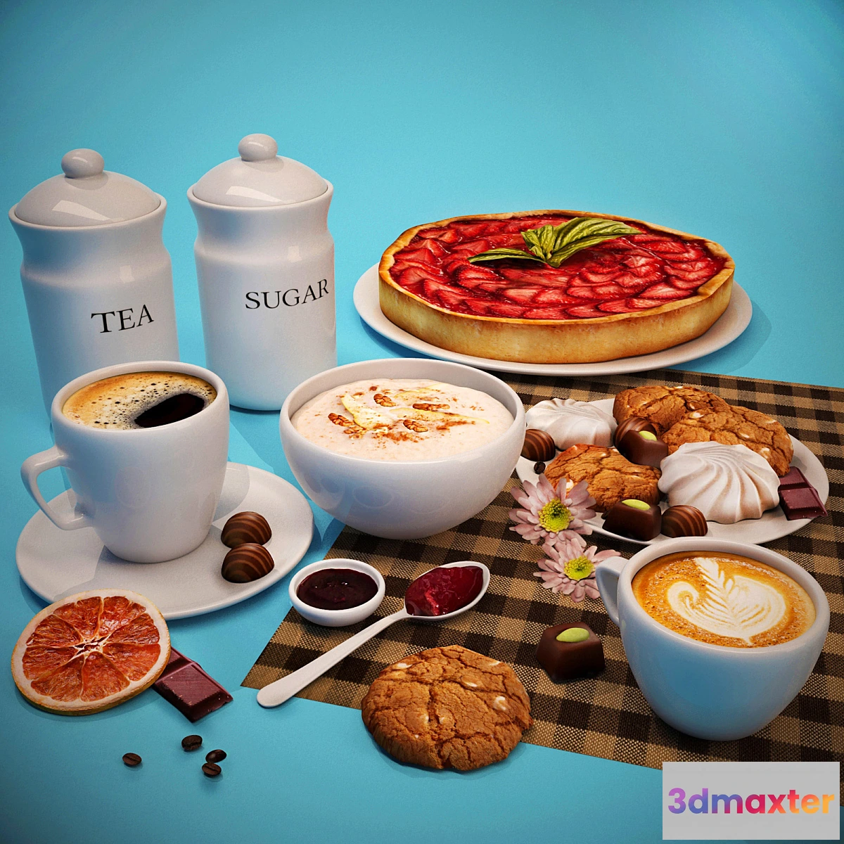 577810 - Decorative set of kitchen number 2