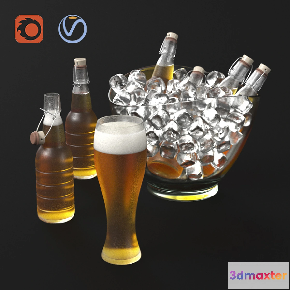 577894 - Beer and ice