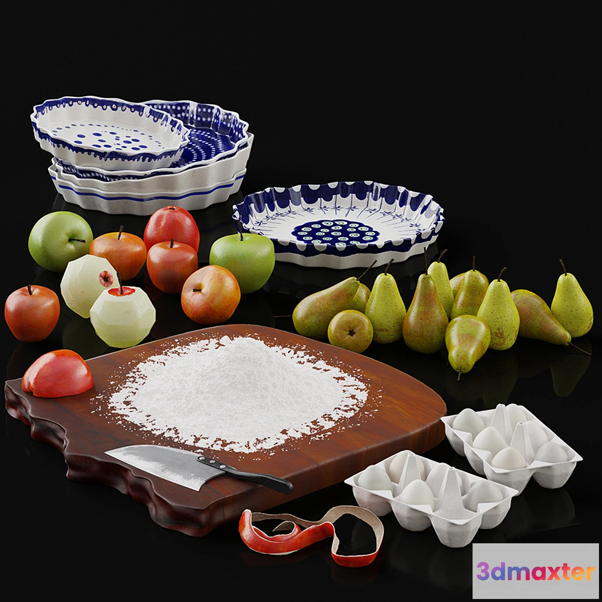 578406 - Ingridients for a pie